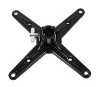 WESIEVYA 2 Pezzi Supporto Per Piedi Per Batteria Base Antiscivolo Manicotti Per Piatti in Alluminio Forniture Per Batteria