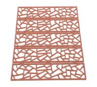 WESIEVYA 20 per Casa delle Bambole, Pannello Decorativo la Privacy del Desktop, Accessorio Compatto per Arredamento Ufficio e Soggiorno