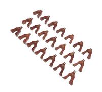 WESIEVYA 21pezzi Guzheng Bridges Legno Di Palissandro Parti Professionali Per Strumenti Musicali Ottima Manifattura e Durabilità Per Guzheng Marrone