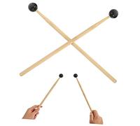 WESIEVYA 2pezzi Bacchette Per Percussioni Per Esercitarsi La Lingua Del Tamburo Parti Dello Strumento Bacchette Per Percussioni Accessori Per Strumenti Percussione