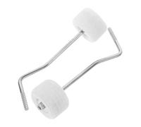 WESIEVYA 2pezzi Battenti per Grancassa Percussioni per Pedale di Batteria Accessori per Strumenti Percussione Martello in Feltro Parte di Pedale di Batteria Facile da Installare Resistente