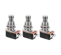 WESIEVYA 3pezzi Interruttore Pedale Per Effetti Chitarra Accessorio Strumentale Compatto e Resistente Facile Da Usare Con Piede Per Musicisti e Appassionati Di Chitarra