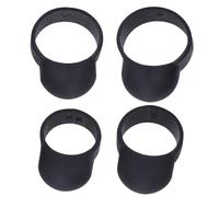 WESIEVYA 4 Manicotti in Silicone Per Dita Di Tamburo Copertura Protettiva Per Esercitazioni Accessori Per Strumenti Musicali
