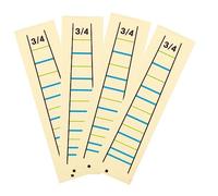 WESIEVYA 4pezzi Adesivi Per Per Indicatori Trasparenti Per Tastiera Adesivi Rimovibili Per Praticare Scale Facilità