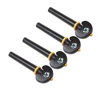 WESIEVYA 4pezzi Piroli Per Violino Accessori Sostituzione Per Strumenti Musicali Design Elegante Ulivo e Facile Da Usare e Resistente
