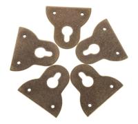 WESIEVYA 5 Pezzi Soluzione Versatile Struttura a Scanalatura Rinforzata in Ottone per Appendere Cornici e Specchi e Fissaggio a Punto Unico , per Corridoi D'hotel e Reception