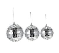 WESIEVYA 6pezzi Palle Disco Specchio Da Appendere Decorazioni Chic Per Feste Natale e Eventi Variabili Effetto Luce Magico e Atmosfera Festiva