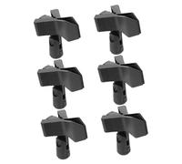 WESIEVYA 6pezzi Supporti Per Microfono Clip Fissaggio Leggere e Pratiche Per Scuola Teatro e Ufficio