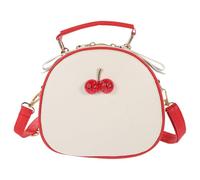 WESIEVYA Borsa Tracolla Donna in Pelle Pu Rosso Design Crossbody e Tracolla Spessa, Elegante e Adatta per Studenti e Adulti la Stagione Calda