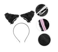 WESIEVYA Cappellino Per Halloween Con Orecchie Da Animale Cerchietto Per Cosplay Accessorio Divertente Per Feste e Costumi Per Ragazzo Ragazza e Adulti