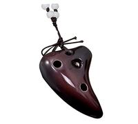 WESIEVYA Ceramic Ocarina Necklace Instrument for Beginners and Professionals Lightweight Portable Musical for Children and Music