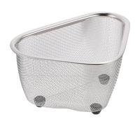 WESIEVYA Cestino Triangolare Plastica Inox Acciaio Scolapiatti Angolare e in 2 Pezzi Organizer Stili multipli per Lavello Cucina per Verdure e Scarti Alimentari Casa e Hotel Stili multipli