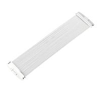 WESIEVYA Cinghie per Rullante 24 Griglie 330mm Argento in Metallo, Accessorio per Strumento a Percussione, Migliora Suono del Tamburo, Adatto a Snare Drum e Box Drum