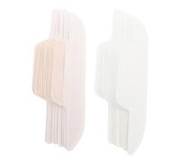 WESIEVYA Cuscinetti Salvacolletto Monouso 24 Pezzi Impermeabili Non Tessuto Forma Curva per Collo e Cappello Adatti a Incontri e Trattative