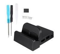 WESIEVYA Dock per Console di Gioco Portatile Compatto, Adattatore Tv e Base di Modifica per Alimentatore, Stazione di Aggancio Resistente per Uso Domestico e Gioco Prolungato