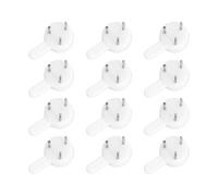 WESIEVYA Ganci Invisibili per Appendere Quadri 200 Pezzi in Abs Bianco, Mini Ganci da Muro Facili da Trasportare Buona Capacità di Carico per Casa e Scuola