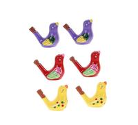 WESIEVYA Innovativi Giocattoli Con Fischietto Per Uccelli Acquatici Set Di Fischietti in Ceramica Per Coltivare Le Capacità Visive Di Bambini E Bambine Stile Casuale
