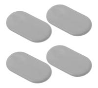 WESIEVYA Kit 4 Pezzi Distanziatori in Plastica per Sedili Wc e Bidet, Paracolpi Resistenti alle Macchie Fissaggio Sicuro per Bagni Domestici e Hotel