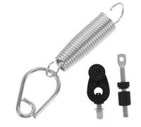 WESIEVYA Kit Molla Tendicatena Grancassa in Metallo Resistente Accessorio Compatibile Per Pedale Batteria Design Elegante Nero Per Strumento Percussione