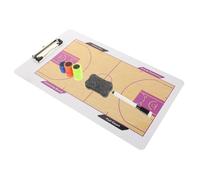 WESIEVYA Lavagna Magnetica Basket Doppia Faccia con Pennarello per Allenatori Tavoletta Strategica Resistente e Portatile Lavagna Cancella e Scrivi per Pianificazione Campi