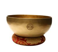 WESIEVYA Meditazione Ciotola Tibetana Ciotola Per Tapping Manuale Di Meditazione Maglio Di Legno
