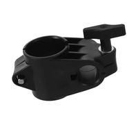 WESIEVYA Morsetto per batteria con pomello a dado a farfalla - Morsetto di ricambio per pali da 22 mm compatibile con batteria elettronica - Clip di fissaggio rapido
