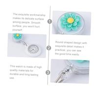 WESIEVYA Orologio Da Parete in Silicone Per Infermiera/infermiere Design Rotondo Resistente E Utile Strumento Per Medici Decorazione Elegante