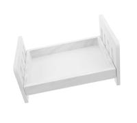 WESIEVYA per Studio Professionale Accessorio Versatile Materasso in Legno Bianco Vintage e Fotografia per Fotografia Neonatale di Ragazzo Ragazza Maschi e Femmine