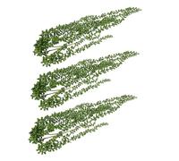WESIEVYA Piante Grasse Artificiali Sospese Filo Di Perle Finto, Decorazioni Da Parete Verdi Per Interni Ed Esterni, Piante Finte Sospese Senza Manutenzione in Set Da 3 Pezzi Per Casa e Feste