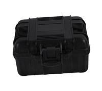 WESIEVYA piccola strumenti maniglia custodia per il trasporto contenitore di plastica gestire la custodia degli attrezzi valigetta degli attrezzi pp Black
