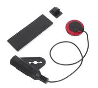WESIEVYA Pickup per Chitarra Acustica in Plastica Rosso Installazione Facile e Multifunzione per Strumenti a Corde come Chitarra Folk e Classica