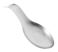 WESIEVYA Porta Mestolo in Acciaio Inox 1 Pezzo, Poggiamestolo Resistente per Utensili da Cucina, Supporto per Cucchiai e Mestoli Adatto per Uso Quotidiano in Cucina