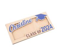 WESIEVYA Portafoglio Per Laurea Contenitore Per Denaro Elegante e Salvaspazio Creativo Per Festeggiare Successo Per Ufficio e Casa