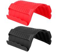WESIEVYA Protezione per Dita Guardia di 2 in Silicone Facile da Pulire e Resistente la Cucina e Utensili da Sicuri