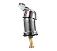 WESIEVYA Rubinetto Miscelatore Resistente per Prolungato per Shampoo da in Rame Ramato e Ferro Design Semplice e Creativo Stili multipli per Lavabo Shampoo Stili multipli