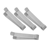 WESIEVYA Set 4 Pezzi Estintore per Candele in Acciaio Inox, Morsetto Spegni Stoppino Impugnatura Ergonomica, Strumento Sicurezza per Spegnere Candele e Lampade a Olio, Accessorio Casa