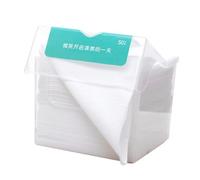 WESIEVYA Set 50 Pezzi Salviette Monouso per Viso in Cotone Bianco, Morbide e Confortevoli, per Viaggi e Uso All'aperto, Dimensioni 20x20 Cm