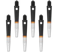 WESIEVYA Set 6 Alberi Sostituibili per Freccette in Alluminio e Nylon, Steli Riutilizzabili Standard per Giochi Indoor e Outdoor, Accessori Professionali per Allenamento e Sala Giochi