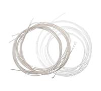 WESIEVYA Set di Corde Nylon Qualità Sonora e Chiara Accessori per Folk Durata Aumentata in Lega di Rame Placcata Argento per Oud