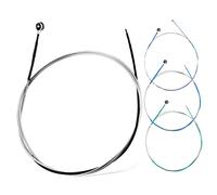 WESIEVYA Set Di Corde Per Violino in Acciaio Anime Classiche Per Strumenti A Violino Adatte A Tutte Le Dimensioni