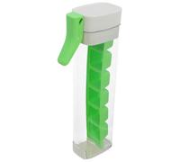 WESIEVYA Stampo per Cubetti di Ghiaccio in Silicone e Plastica Verde Design Compatto Salvaspazio con Rilascio Ghiaccio Facile e Pressione una Mano e Divertimento All'aperto