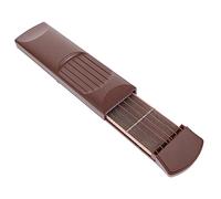 WESIEVYA Strumento Portatile Per Chitarra Acustica Chitarra Tascabile 6 Corde 4 Tasti Allenatore Di Accordi Practico E Leggero