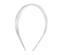 WESIEVYA Stylish Multi-layered Metal Headband for Women Versatile Hair Accessory for Casual and Formal Occasions Chic Design Everyday Use