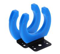 WESIEVYA Supporto Per Microfono Senza Filo a Parete Gancio Per Microfono Da Banco in Metallo 2 Pezzi Ktv Design Semplice e Pratico Accessori Per Microfoni