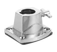WESIEVYA Supporto per tom e piatti per batteria, morsetto in metallo per grancassa, staffa di montaggio con viti di fissaggio, hardware per il montaggio di strumenti a percussione da pavimento.