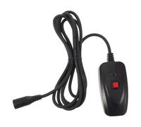 WESIEVYA Telecomando cablato per macchine del fumo - Segnale a 3 pin, compatibile con la maggior parte delle macchine del fumo per DJ, teatri ed eventi.