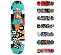 WeSkate Skateboard per principianti - Skateboard completo da 31 x 8 pollici per bambini, adolescenti e adulti, in acero canadese a 7 strati, con cuscinetti a sfera ABEC-7, portata 100 kg