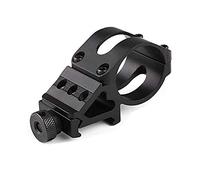 WESLITE 1 "25,4mm Anello Offset Laterale 45 ° Picatinny Rail Mount per Torcia Portata della Torcia Picatinny Rail Offset 20mm Supporti Rail per Scopes Torce