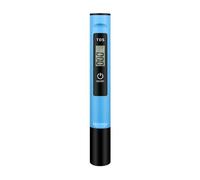 WESLNN Misuratore TDS Portatile con Penna One Click, Rilevamento PPM, Display LCD, Tester di qualità Del'acqua Potabile for Acquari, Piscine Idroponiche(Blue)