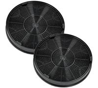 Wessper 2 Pezzi Filtro al Carbone Attivo per la Cappe Aspiranti AFC-54 | di Ricambio per il modello Mastercook Orion, WK-Cristal, 112.0016.755